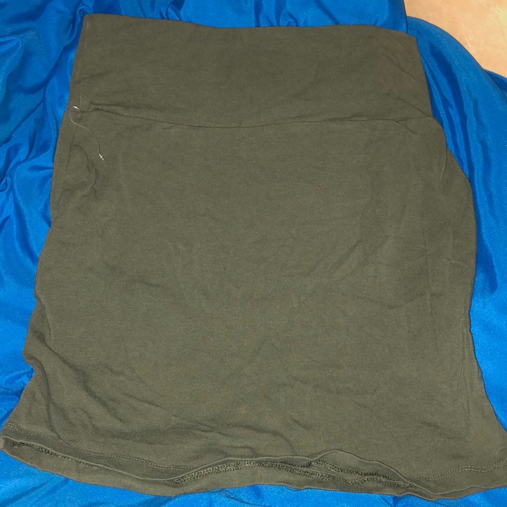 Mini skirt.